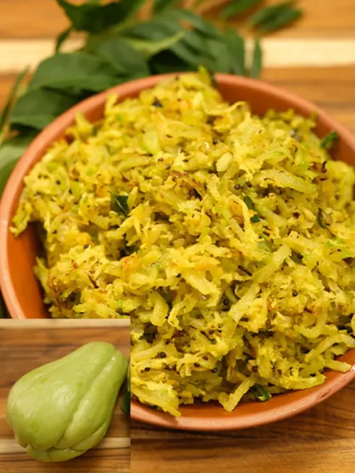 Chayote Kerala style Stir Fry